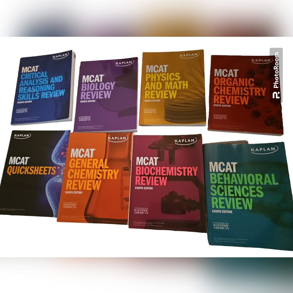 2023 Kaplan MCAT study books